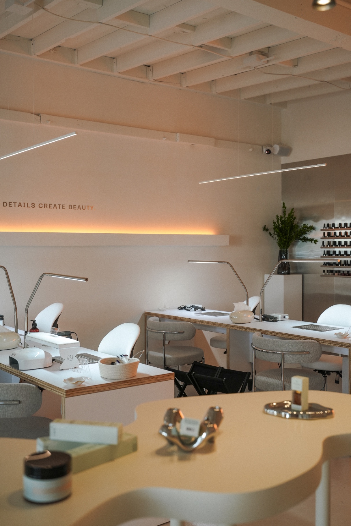 Details create beauty — studio interior